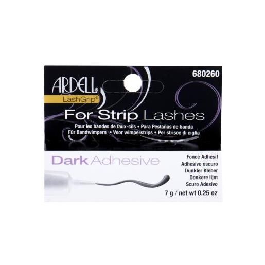 Ardell lash. Grip dark adhesive colla scura per le ciglia finte 7 g