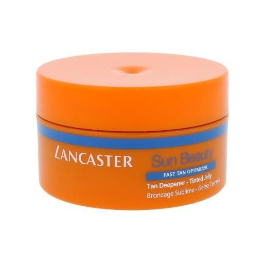 Lancaster sun beauty tan deepener tinted jelly gel modellante per il corpo 200 ml unisex