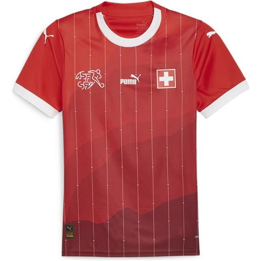 Puma sfv suisse wwc 23/24 short sleeve t-shirt home rosso m