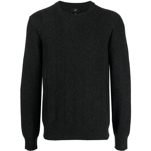 Dunhill maglione girocollo - grigio