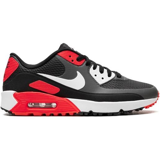 Nike sneakers air max 90 golf iron grey infra red 23 - grigio