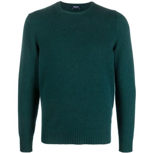 Drumohr maglione girocollo - verde