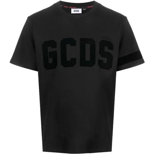 Gcds t-shirt con stampa - nero