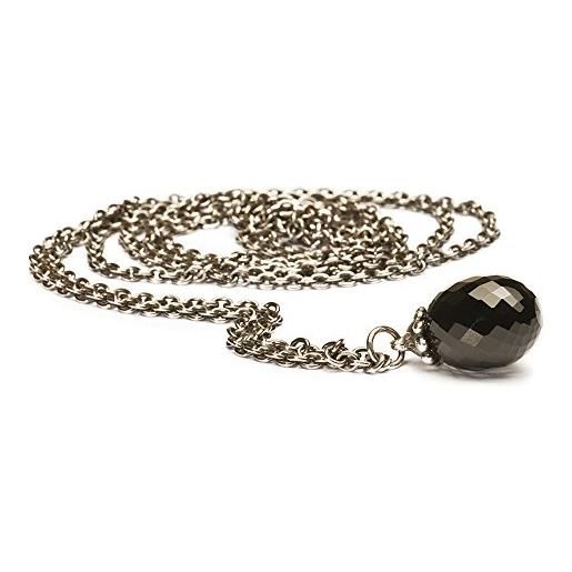 Trollbeads collana da donna senza ciondolo, in argento 925, 110 cm, tagfa-00006, misura unica, argento, nessuna pietra preziosa
