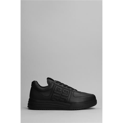 Givenchy sneakers g4 low in pelle nera