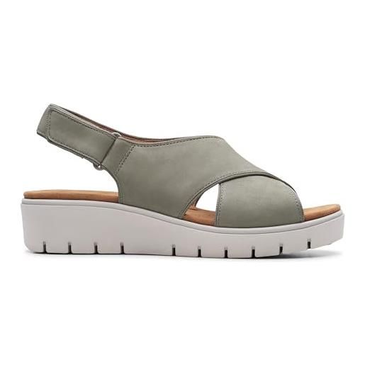 Clarks un karely sun, sandali, donna, oro, 41 eu