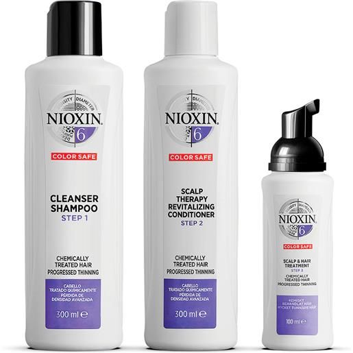 NIOXIN sistema 6 kit trifasico cofanetti per capelli