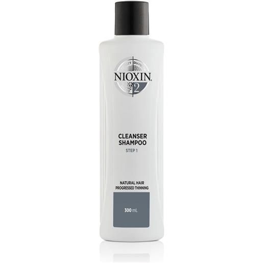 NIOXIN sistema 2 shampoo 300ml shampoo purificante