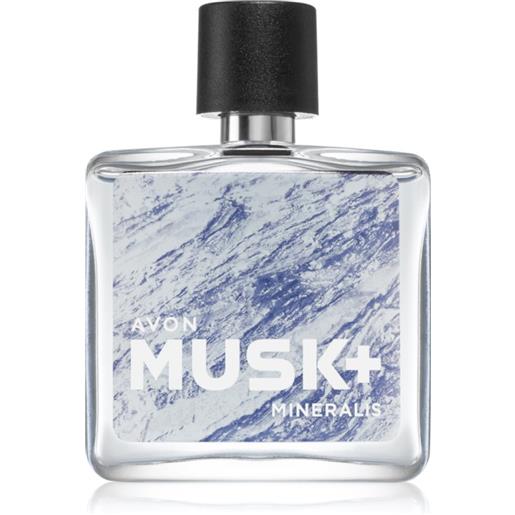 Avon musk+ mineralis 75 ml