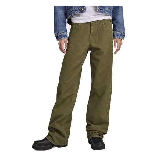 G-STAR RAW judee loose jeans donna , verde scuro (dark olive d22889-d190-c744), 30w / 34l