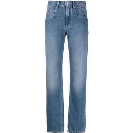 MARANT ÉTOILE jeans a vita media vanda - blu