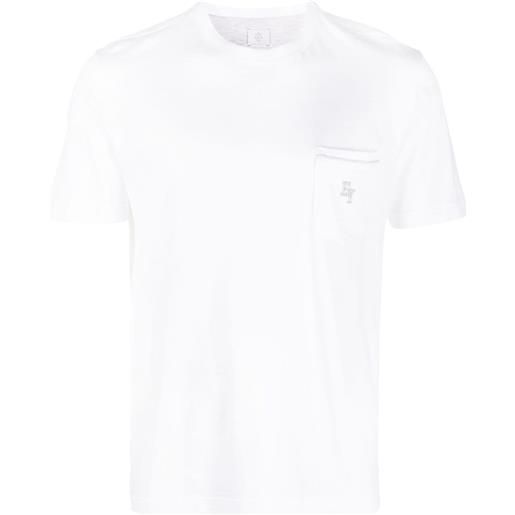 Eleventy t-shirt a maniche corte - bianco