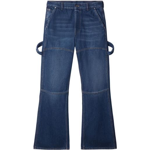 Off-White jeans svasati carpenter - blu