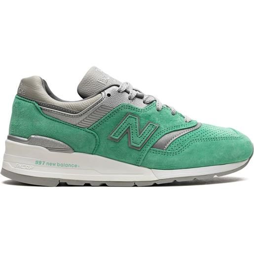 New Balance sneakers m997 concepts - city rivalry - verde