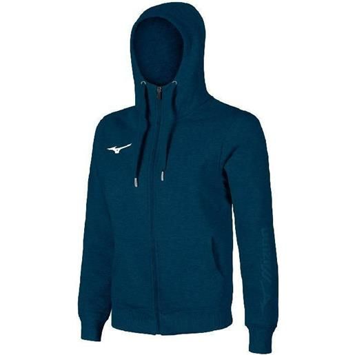 MIZUNO felpa sweat zip blu [25051]