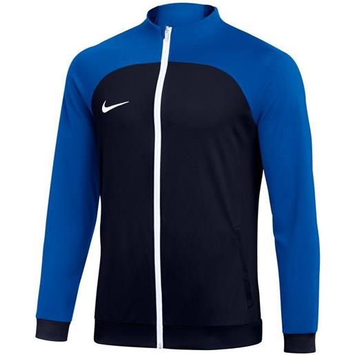 NIKE giacca academy pro nero azzurro [050125]