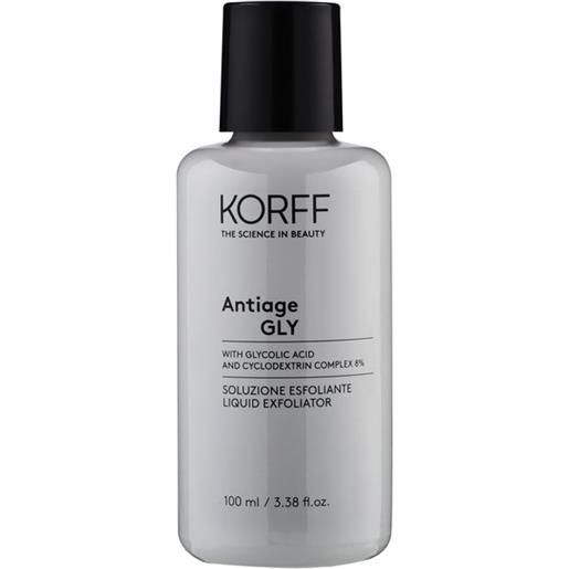 KORFF Srl antiage gly soluzione esfoliante korff 100ml