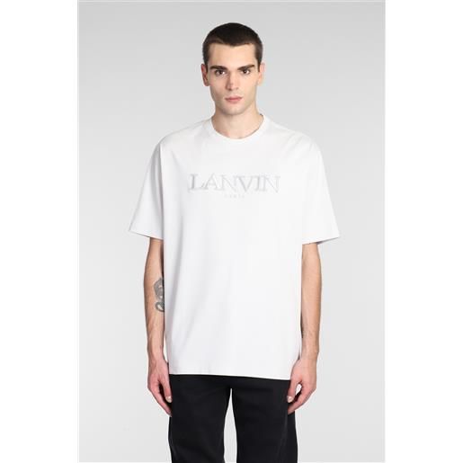 Lanvin t-shirt in cotone grigio
