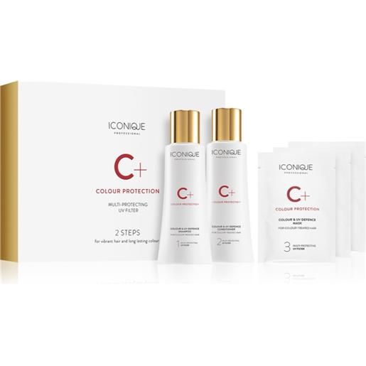 ICONIQUE Professional c+ colour protection 2 steps for vibrant hair and long lasting colour