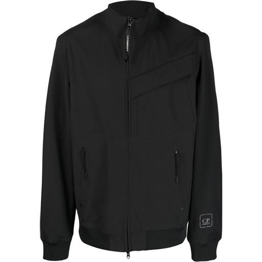 C.P. Company giacca leggera con applicazione - nero