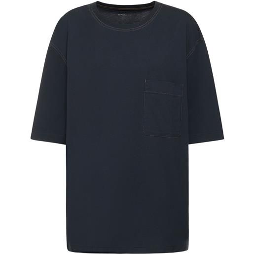 LEMAIRE t-shirt in cotone con tasca