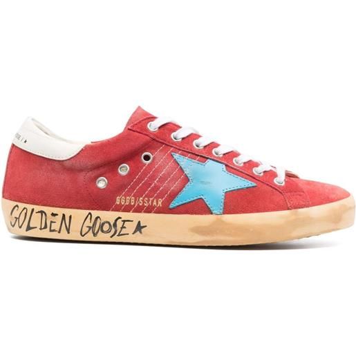 Golden Goose sneakers con applicazione - rosso