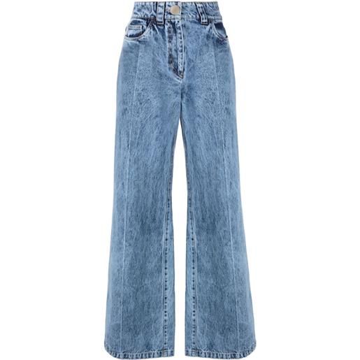Christian Wijnants jeans payum a gamba ampia - blu
