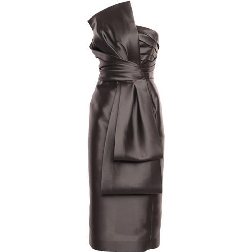 ALBERTA FERRETTI abito bustier in mikado