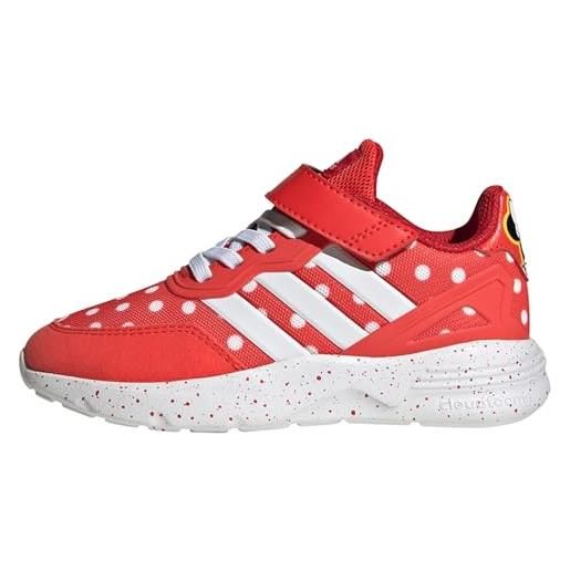 adidas nebzed minnie el k, shoes-low (non football), bright red/ftwr white/better scarlet, 40 eu