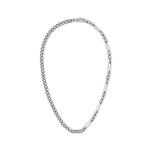 BOSS jewelry collana a catena da uomo collezione mattini in acciaio inossidabile - 1580451