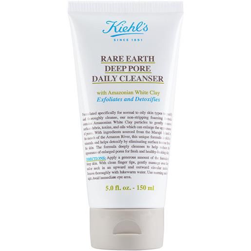 KIEHL'S rare earth deep pore daily cleanser 150ml crema detergente viso