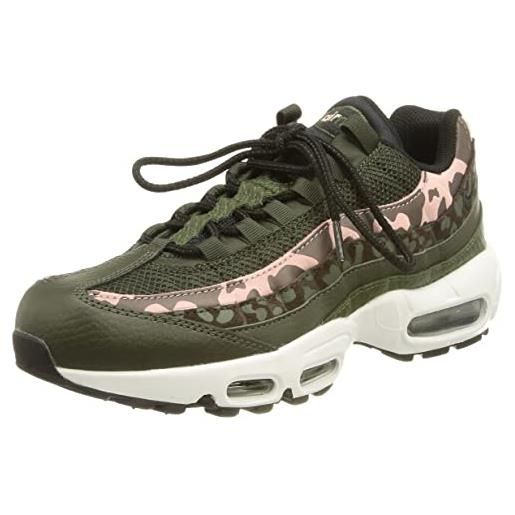 Nike air max 95, scarpe da corsa uomo, sequoia/pink glaze/black, 38 eu