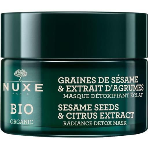NUXE bio organic - graines de sésame & extrait d'agrumes maschera detox 50 ml