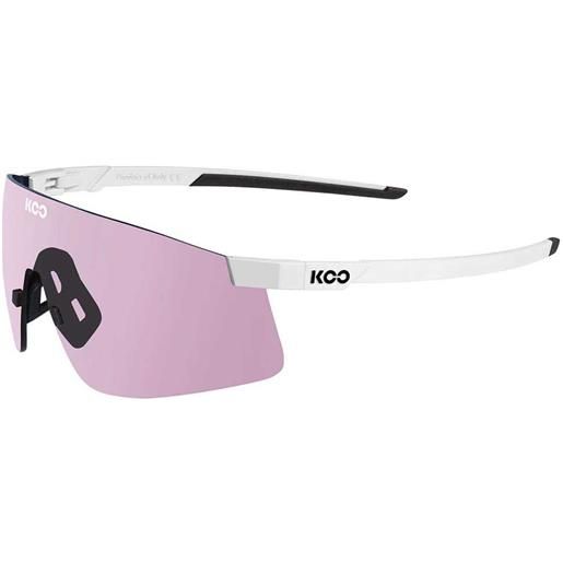 Koo photochromic sunglasses bianco photochromic pink mirror/cat1-3