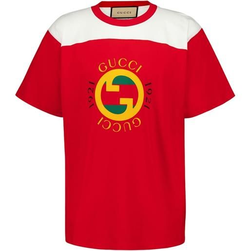 Gucci t-shirt gg - rosso