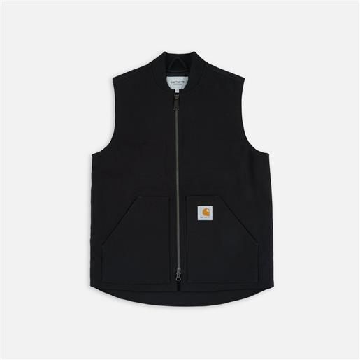 Carhartt WIP classic vest black rigid uomo