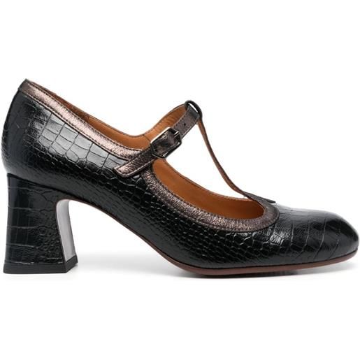 Chie Mihara mary janes in pelle 70mm - nero