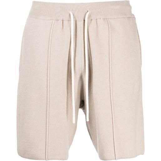 PAIGE shorts hanser con coulisse - toni neutri