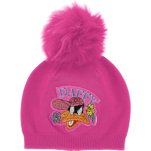 Monnalisa berretto misto lana daffy duck