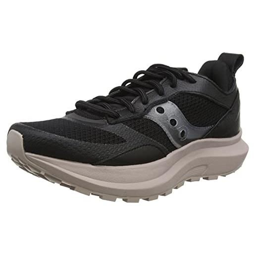 Saucony ibrido jazz, scarpe da ginnastica uomo, nero argento, 39 eu