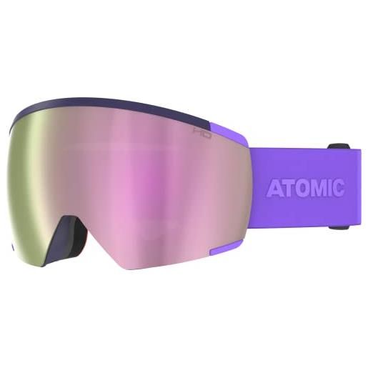 ATOMIC redster hd occhiali da sci - teal blue - occhiali da sci con colori contrastanti - occhiali da snowboard a specchio di alta qualità - occhiali con montatura live fit - occhiali da sci per