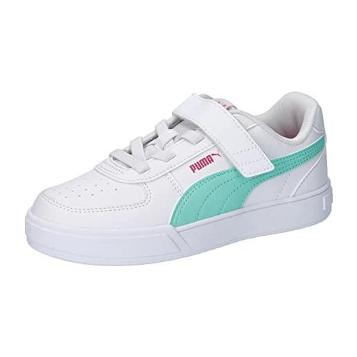 PUMA caven ac+ ps, scarpe da ginnastica, bianco, 34 eu