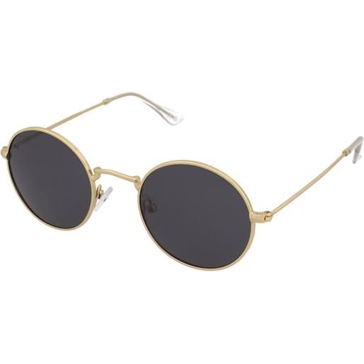 Meller kendi gold carbon | occhiali da sole graduati o non graduati | unisex | metallo | tondi | oro | adrialenti