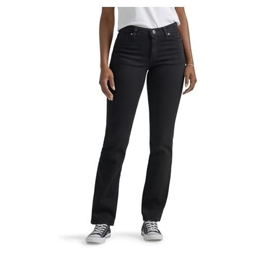 Lee uniforms relaxed fit straight leg jean jeans, giada, 54 corto donna