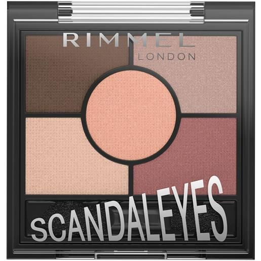 Rimmel scandal`eyes 5 pan palette ombretti 003 rose quartz