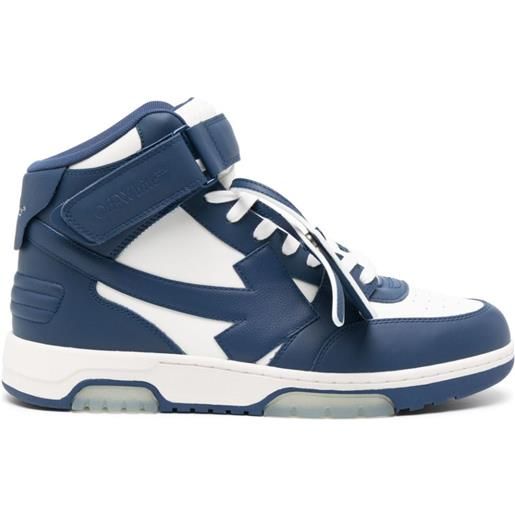 Off-White sneakers alte out-of-office - blu