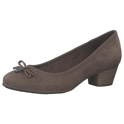 s.Oliver 5-22321-41, scarpe décolleté donna, grigio, 40 eu