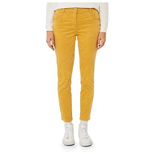 Cecil b375747 pantaloni donna casual, curry giallo, 28w x 30l