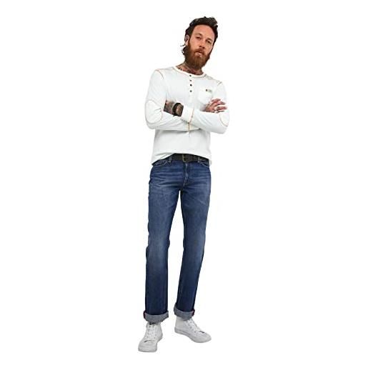 Joe Browns jeans dritti sostenibili ed eleganti pantaloni, blu medio, w38 / l34 uomo
