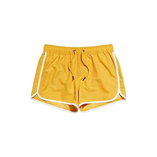 G-STAR RAW men's carnic solid swim shorts, giallo (dull yellow d22961-a505-1213), xl